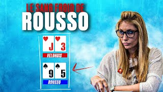 Le sang froid de Vanessa Rousso ♠️ PokerStars en Français [upl. by Porcia33]