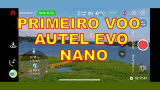 Primeiro voo Autel Evo Nano [upl. by Yebloc]