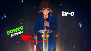 Lv0 guy pulled out a legendary sword and shocked everyone  hindi explain [upl. by Ikkin]