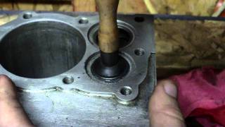 How to Reseat  Lap Valves Basic Valve Job [upl. by Cherish]