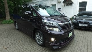 Toyota Vellfire 2014 Комплектация ZR [upl. by Laband392]