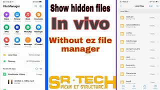 How to Show hidden files in vivo  hidden files ko kaise dekhe sonu ranasr4techsrtechpl [upl. by Nino]