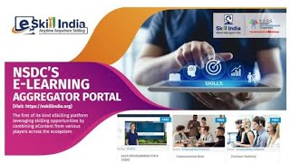 Eskill india  Free government online courses with certificate  NSDC FREE COURSE by eskill world [upl. by Brandon462]