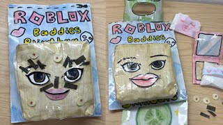 ✨Paper Diy✨ Roblox Baddies Skincare BLINDBAG 💅🫦no music asmr [upl. by Redliw490]