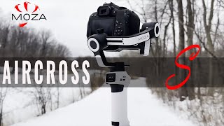 Moza Aircross S vs Moza Aircross 2 Which gimbal is the best choice for you Better than DJI RS3 [upl. by Bard]