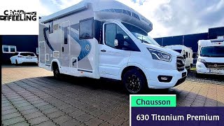 Roomtour Chausson 630 Titanium Premium Super Grundrisskompakte MaßeHBVollausstattungVerfügbar🔥🚐 [upl. by Alyworth]