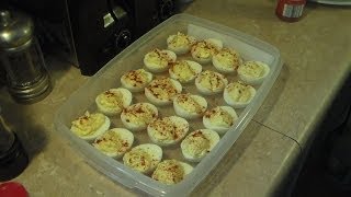 Pressure cooker deviled eggs [upl. by Odrawde20]