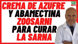 🔴 Crema de Azufre y Abamectina Zoosarni Pomada 🔴 para Curar la Sarna en Perros [upl. by Adnot]