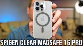 Spigen Crystal Clear Magsafe iPhone 16 Pro Case [upl. by Nek]