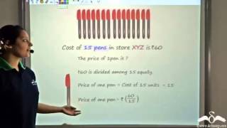 Unitary Method  Maths Concept Class 6  CBSE  NCERT  ICSE [upl. by Ytissac820]