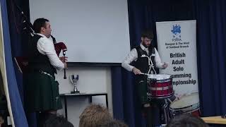 Conor Lawlor  Qualifier  RSPBA Adult British Solo Drumming Championships 2024 [upl. by Eagle]