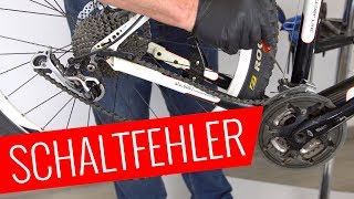 Häufigste SCHALTFEHLER am Fahrrad  Erkennen amp Beheben  Fahrradorg [upl. by Itisahc]