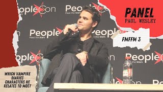 TVD Paul Wesley Reveals Which Vampire Diaries Characters He Relates to the Most [upl. by Annaxor]