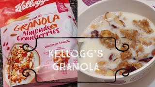 Kelloggs Granola  Healthy Breakfast Cereal [upl. by Sonja689]