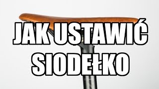 Jak ustawić siodełko w rowerze [upl. by Hepzi128]