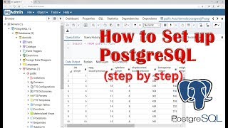 How to Set Up PostgreSQL and Create DatabasesStep by Step [upl. by Sidney]