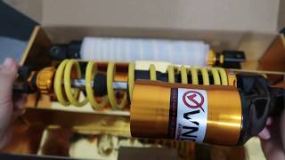 VND RACING  UNBOXING VND SUSPENSION AK 333 B1 [upl. by Arebma566]