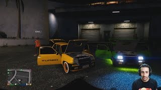 ‎‫إستعراض السيارة الكلاسيكة Grand Theft Auto V PC MAROC  Renault 5‬‎ [upl. by Tiena]