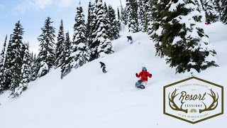 Resort Sessions RED Mountain British Columbia  TransWorld SNOWboarding [upl. by Eniwtna]