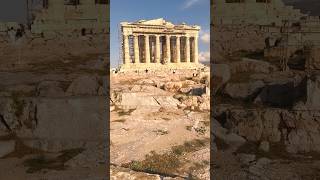 The Acropolis is BREATHTAKING parthenon athens shorts [upl. by Hgielanna]