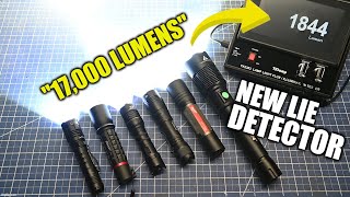 New Milwaukee amp Harbor Freight Flashlights vs Streamlight Nitecore Coast [upl. by Atil]