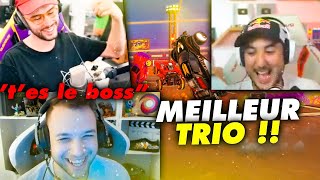 LE MEILLEUR TRIO DE ROCKET LEAGUE  lol [upl. by Kai]