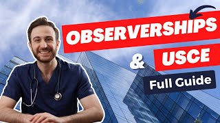 USCE and Observerships in the US  How to find US Clinical experience and Rotations [upl. by Gibe]