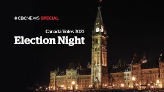 Canada Votes 2021 Election Night [upl. by Suhsoj]