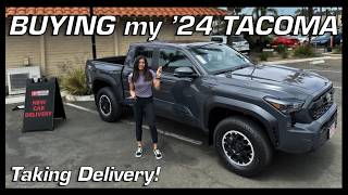 Buying my Dream Truck… again 2024 Toyota Tacoma TRD OffRoad [upl. by Sinnel]