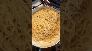 spaghetti cozze e passata di datterini gialli bio orto verdura eat food [upl. by Snehpets418]