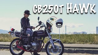 HONDA CB250T HAWK  バブ 旧車【ShortFilm】 [upl. by Brett]