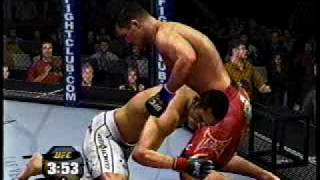 UFC 100 Dan Henderson vs Michael Bisping Round 1 [upl. by Harman303]