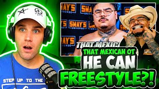 OFF TOP FREESTYLE  Rapper Reacts to That Mexican OT  quotSway Freestylequot [upl. by Hettie]