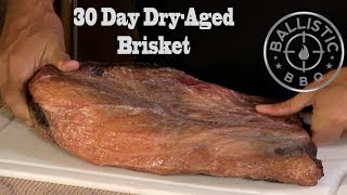 30 Day Dry Age Beef Brisket Experiment  UMAi Dry [upl. by Hayman]