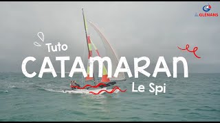 Sortie sous spi asymétrique  catamaran [upl. by Fernanda277]