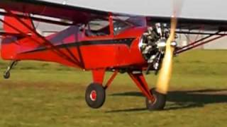 one wheeled landing w Kitfox [upl. by Aenit]