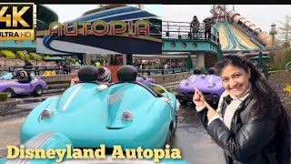 Disneyland Paris  Disneyride  Disneyland Autopia car ride  Disneyland 2024  Disneyvlog by Ruchi [upl. by Engedi228]