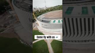 Fly with us through SAP Garden  Spectacular Drone Flight in the new sports arena in Munich [upl. by Whiney]