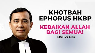 KHOTBAH EPHORUS HKBP  Pdt Dr Robinson Butarbutar [upl. by Follmer]