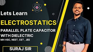 Capacitance of Parallel plate capacitor with Dielectric Electrostatics MH HSC [upl. by Verdie]