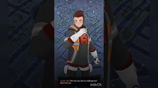 Defeating Team Rocket Leader Arlo pokemon pokemongo [upl. by Mylor]