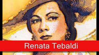 Renata Tebaldi Refice  Cecilia Per amor di Gesu [upl. by Nylassej]