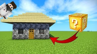 BEDROCK EV ŞANS BLOKLARI  Minecraft [upl. by Farlee]