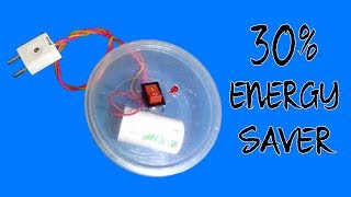 Make a Power Saving Device at Home Electricity saver [upl. by Aisatal]