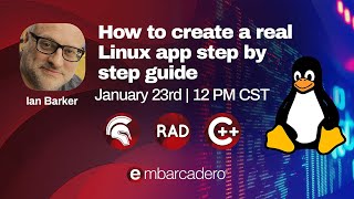 How to create a real Linux app step by step guide  Winter Webinars  Ian Barker [upl. by Analram]