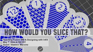 How Would You Slice That  Teaching Fusion 360 amp Designing with Infill with Vladimir Mariano [upl. by Bj998]