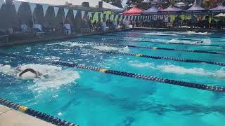 Braiden 500 Free lane 6  Kevin Perry Invite 110824 [upl. by Eladnwahs]