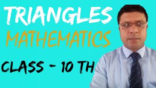 How to write naming of similar triangles in order of Class10 Mathematics from chapter  Triangles [upl. by Maibach435]