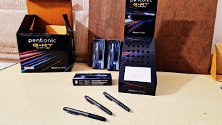 Unboxing and Review of Linc Pentonic Ball Point Pen GRT for fast writing [upl. by Vonni]