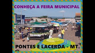 PONTES E LACERDA MT FEIRA MUNICIPAL [upl. by Daune344]